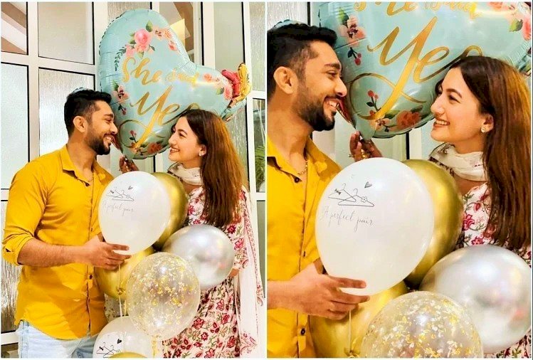 Gauahar Khan Soon To Be A Bride, Shared Beautiful Pic Of Her Engagement Ceremony 