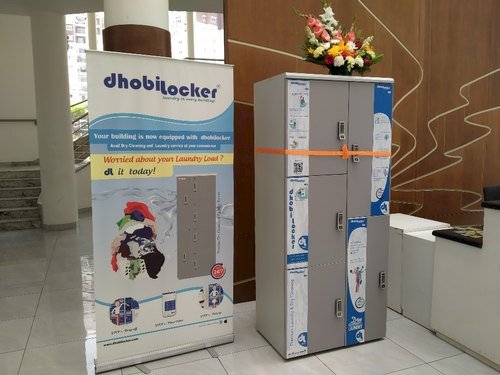 Ex-Bosch Employee Launches 'Dhobhilocker'- A Replacement For Old-age Laundromat System 