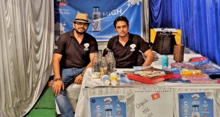 Friends Reunite To Sell Milk!-Delivers 2000 Liters Pure Milk Daily In India