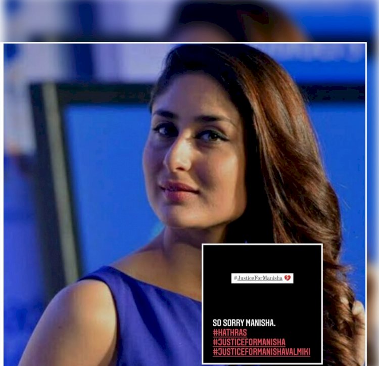 With Kareena Kapoor Khan, Other Bollywood Stars  Also Stand To Seek Justice For Manisha (Gangrape Victim)